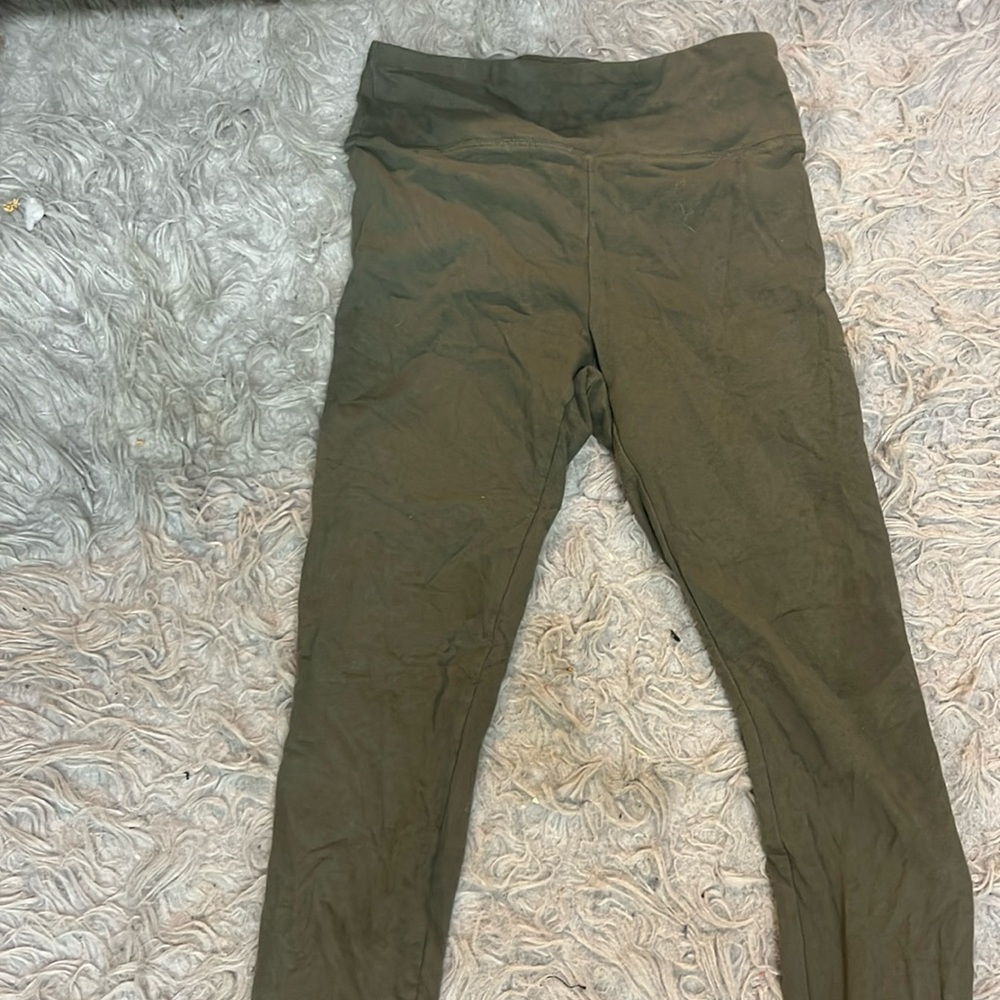 Army green wild fable small leggings